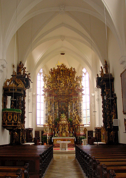 Gesamtanlage Kloster Kirchheim, Kirche